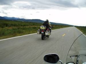 Alaska Biker Pilot on the move