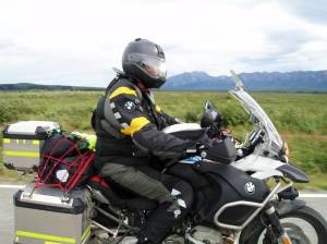 Biker Pilot on the move