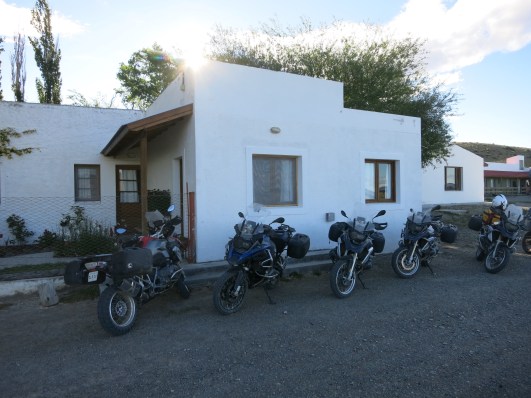 Our Room with bikes outside