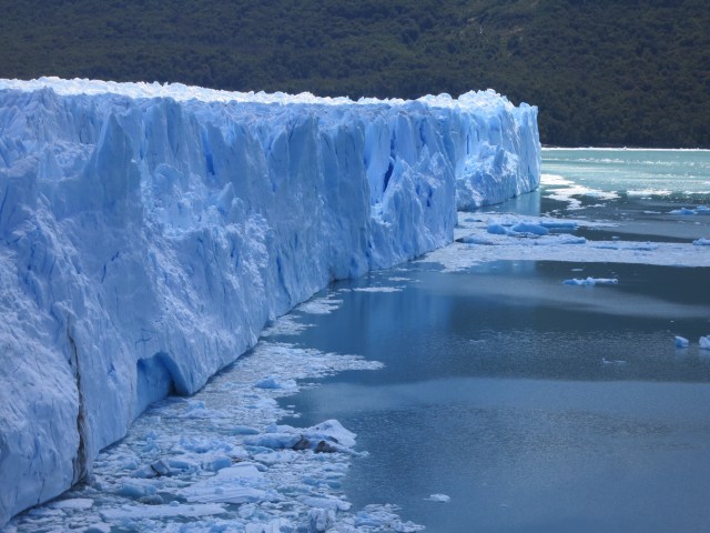 Face of the glacier